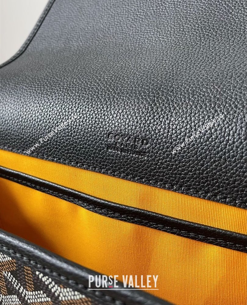 Goyard Mens Belvedere MM Crossbody Bag Black 2025 0804 (BI-250805047)