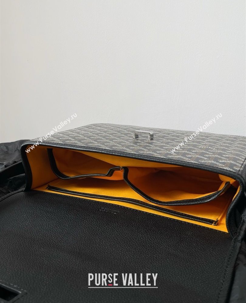 Goyard Mens Belvedere MM Crossbody Bag Black 2025 0804 (BI-250805047)