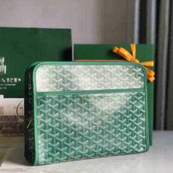 Goyard Jouvence GM Toiletry Clutch Bag Green 2025 020201 (YS-251121015)