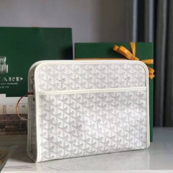 Goyard Jouvence GM Toiletry Clutch Bag White 2025 020201 (YS-251121018)