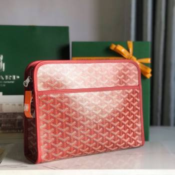 Goyard Jouvence GM Toiletry Clutch Bag Red 2025 020201 (YS-251121019)