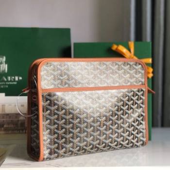 Goyard Jouvence GM Toiletry Clutch Bag Brown 2025 020201 (YS-251121020)