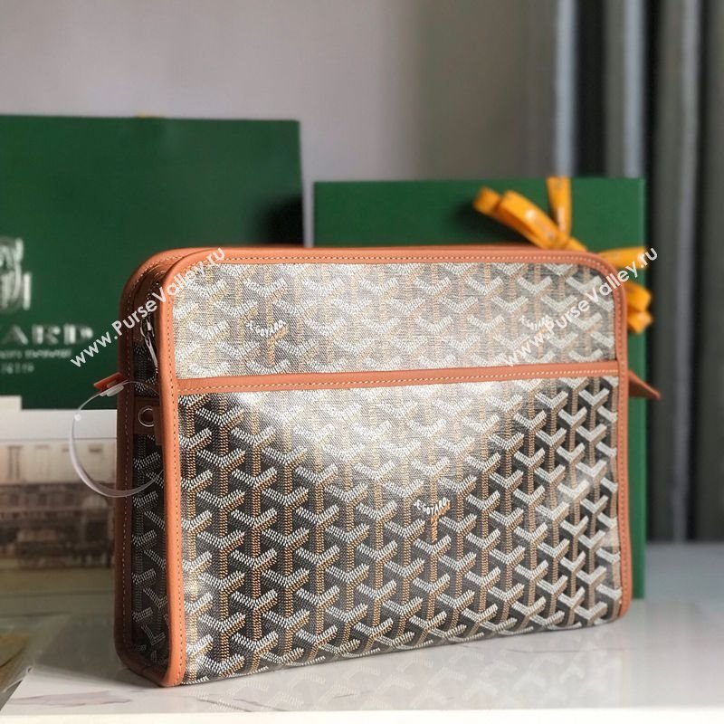 Goyard Jouvence GM Toiletry Clutch Bag Brown 2025 020201 (YS-251121020)