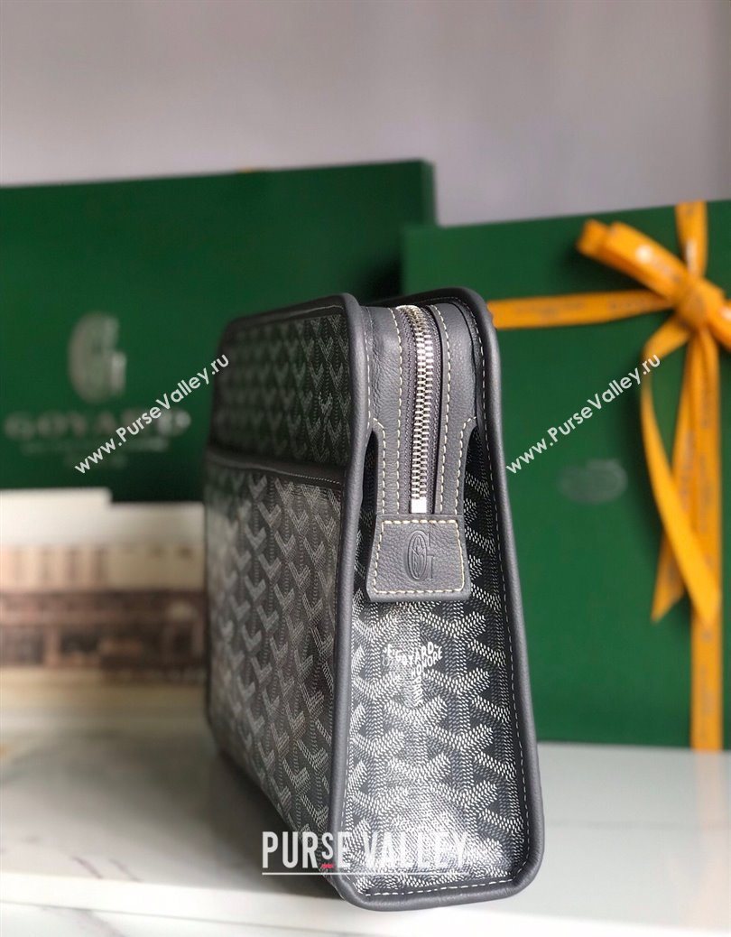 Goyard Jouvence GM Toiletry Clutch Bag Grey 2025 020201 (YS-251121011)