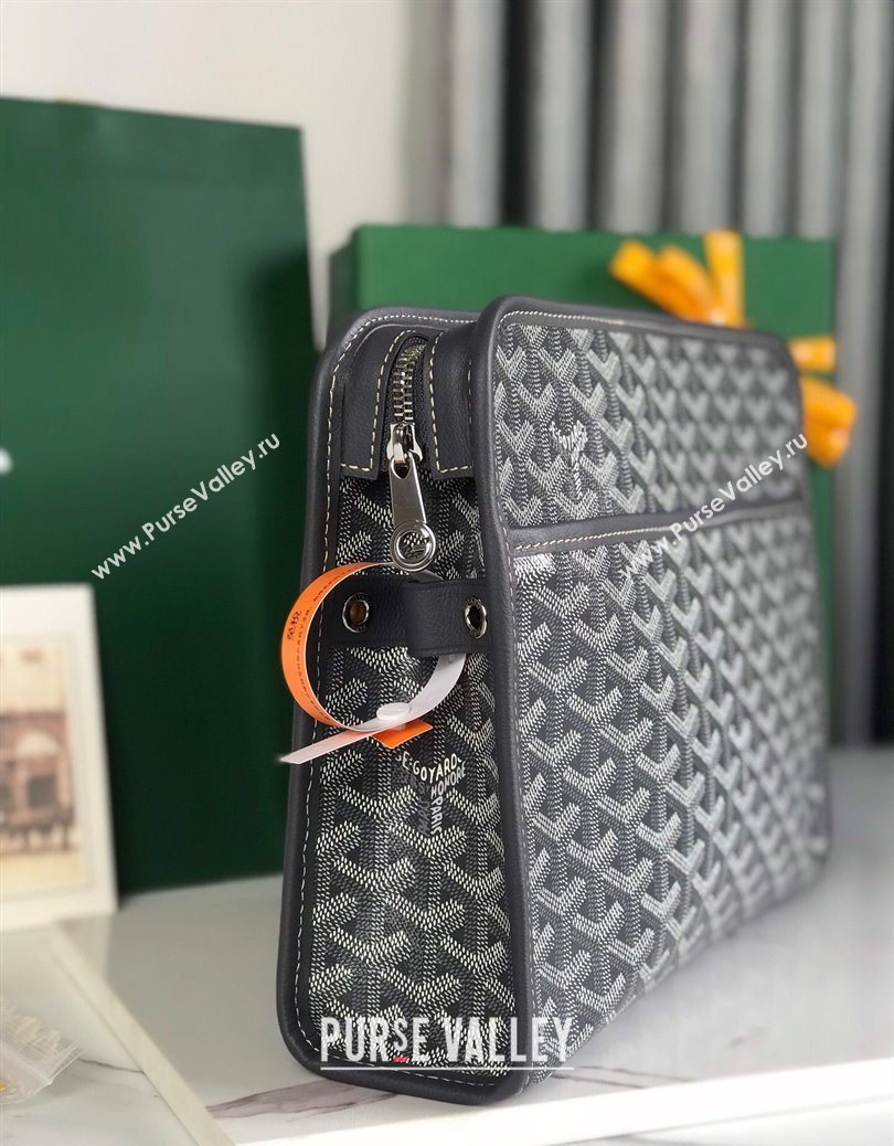 Goyard Jouvence GM Toiletry Clutch Bag Grey 2025 020201 (YS-251121011)