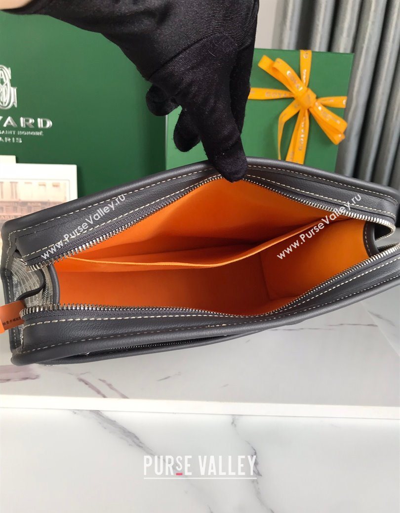 Goyard Jouvence GM Toiletry Clutch Bag Grey 2025 020201 (YS-251121011)
