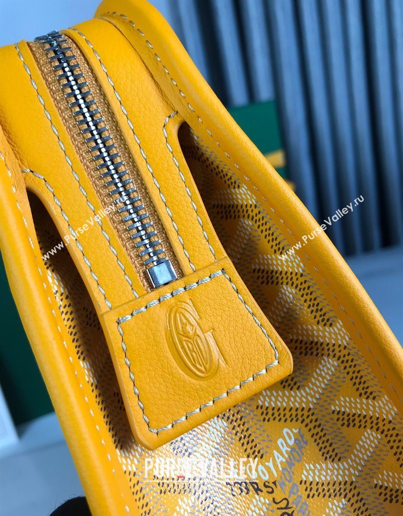 Goyard Jouvence GM Toiletry Clutch Bag Yellow 2025 020201 (YS-251121012)