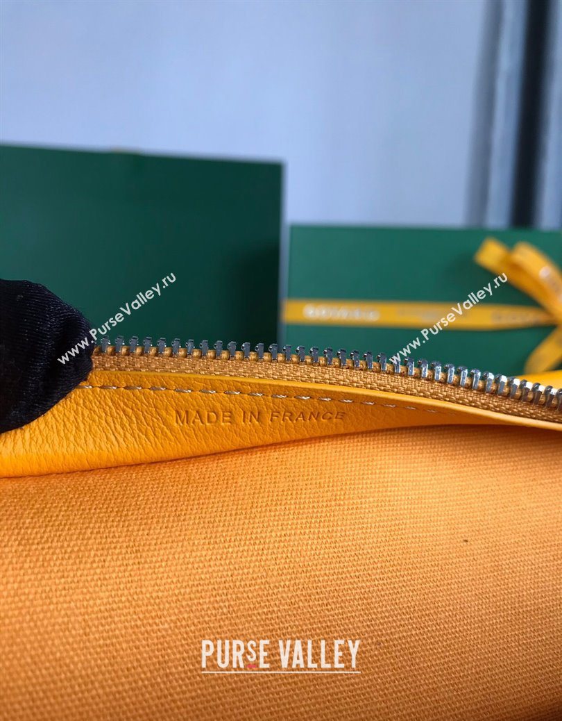 Goyard Jouvence GM Toiletry Clutch Bag Yellow 2025 020201 (YS-251121012)