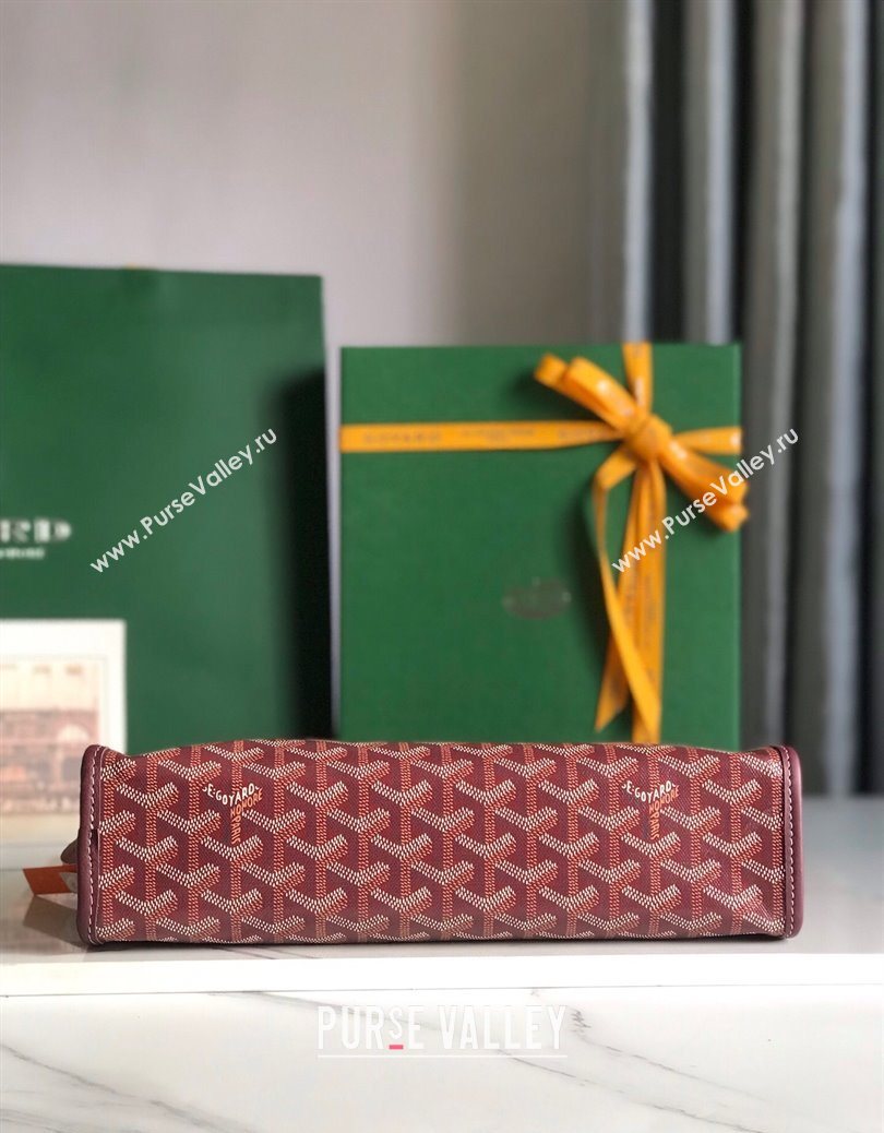 Goyard Jouvence GM Toiletry Clutch Bag Burgundy 2025 020201 (YS-251121013)