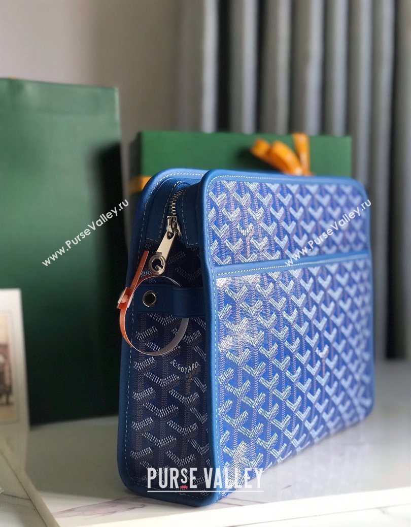 Goyard Jouvence GM Toiletry Clutch Bag Sky Blue 2025 020201 (YS-251121014)