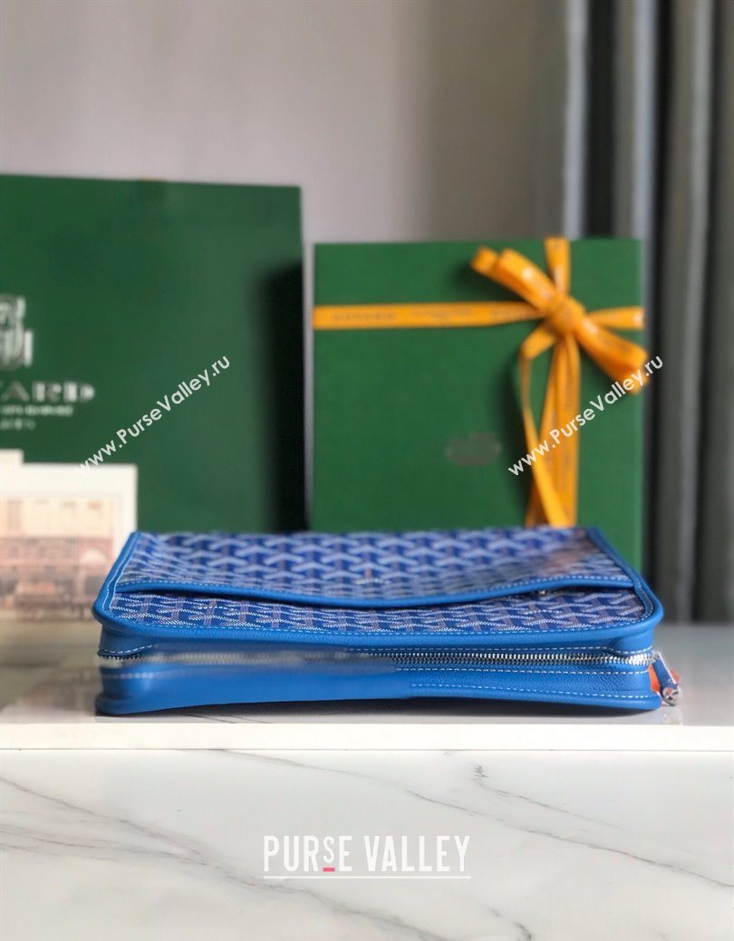 Goyard Jouvence GM Toiletry Clutch Bag Sky Blue 2025 020201 (YS-251121014)