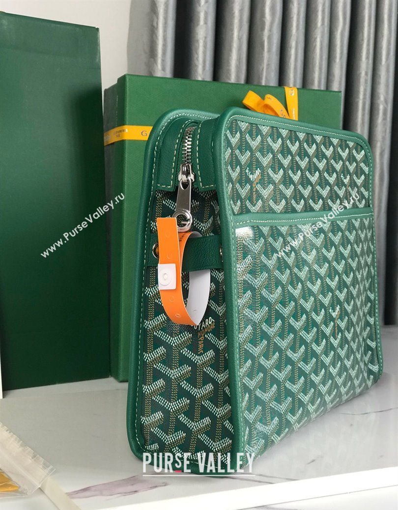 Goyard Jouvence GM Toiletry Clutch Bag Green 2025 020201 (YS-251121015)