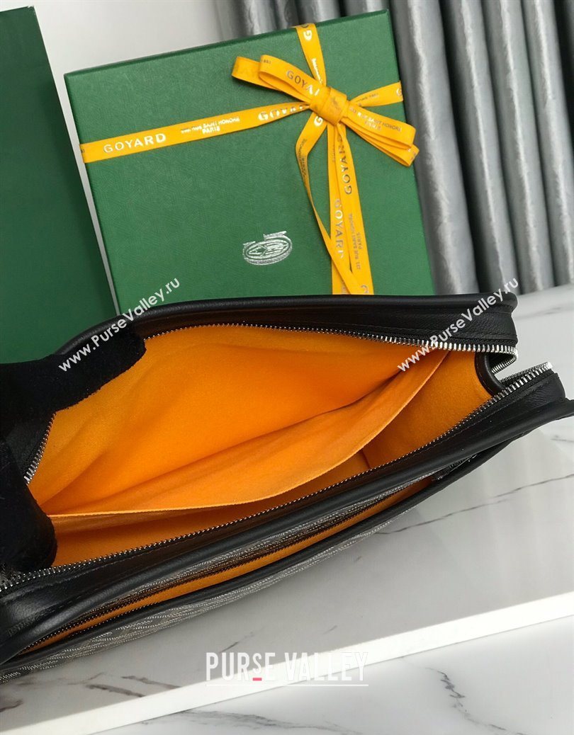 Goyard Jouvence GM Toiletry Clutch Bag Black 2025 020201 (YS-251121010)