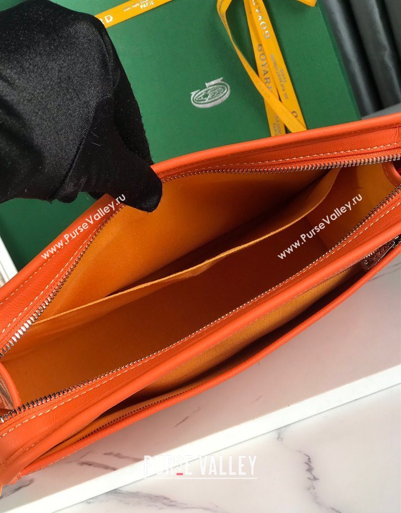 Goyard Jouvence GM Toiletry Clutch Bag Orange 2025 020201 (YS-251121017)