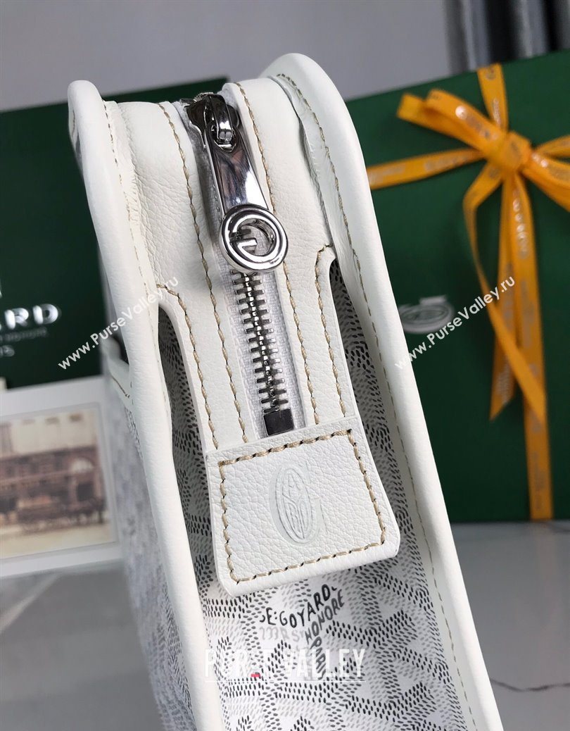 Goyard Jouvence GM Toiletry Clutch Bag White 2025 020201 (YS-251121018)