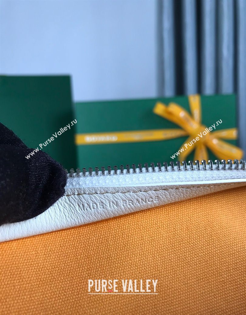 Goyard Jouvence GM Toiletry Clutch Bag White 2025 020201 (YS-251121018)