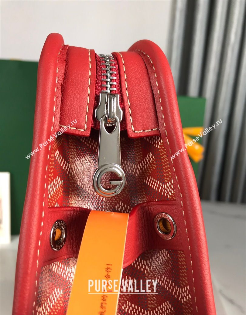 Goyard Jouvence GM Toiletry Clutch Bag Red 2025 020201 (YS-251121019)