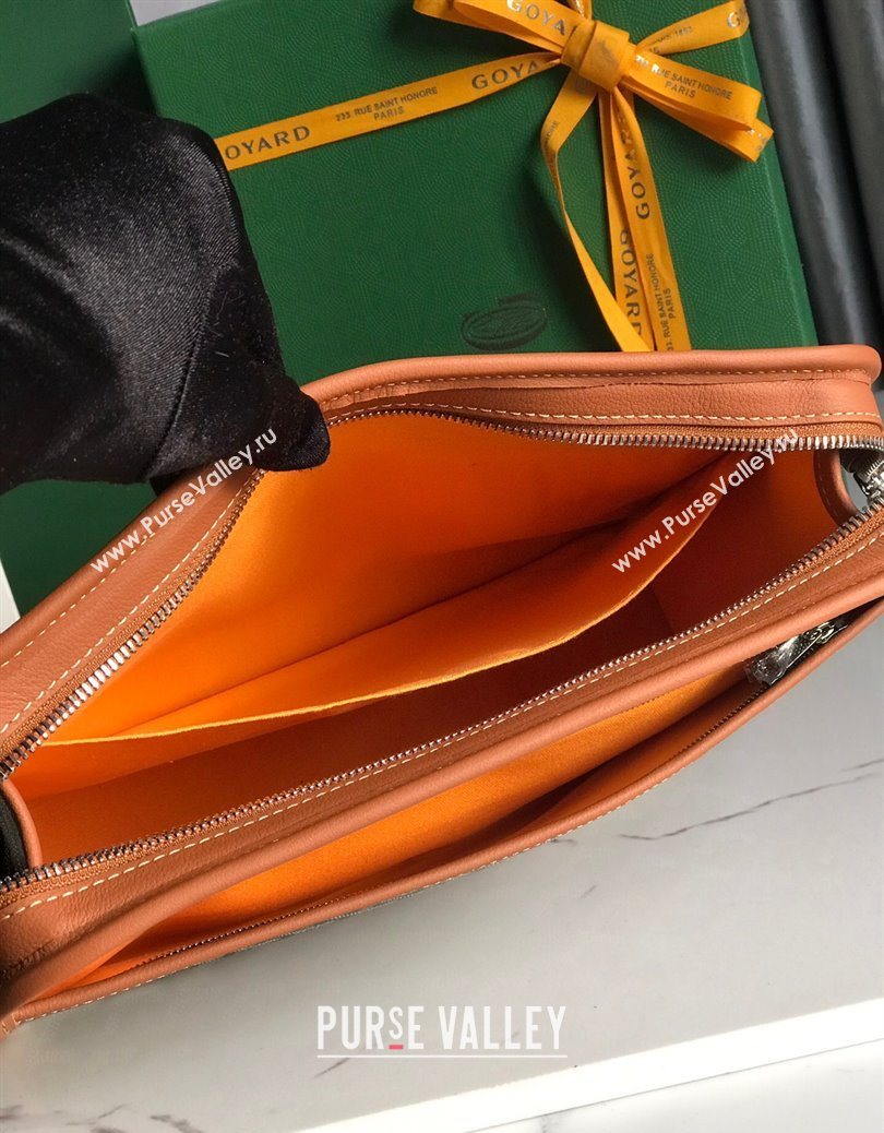 Goyard Jouvence GM Toiletry Clutch Bag Brown 2025 020201 (YS-251121020)