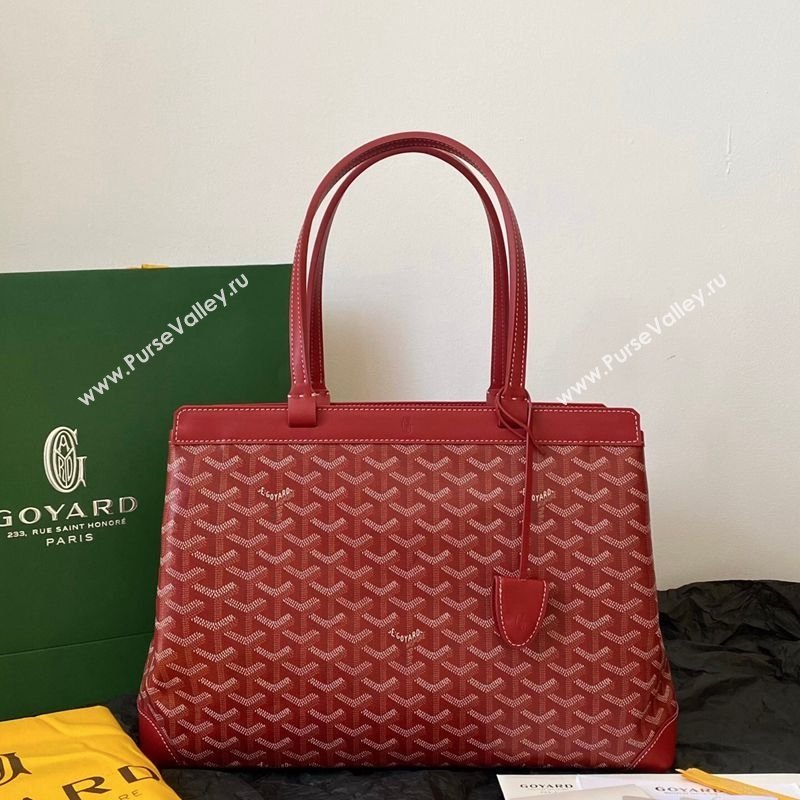 Goyard Bellechasse Biaude Tote PM Bag Red 2026 00322 (BI-260122020)