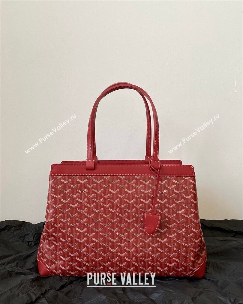 Goyard Bellechasse Biaude Tote PM Bag Red 2026 00322 (BI-260122020)