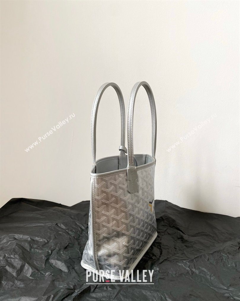 Goyard Anjou Mini Tote Bag Silver 2026 2003 (BI-260122034)