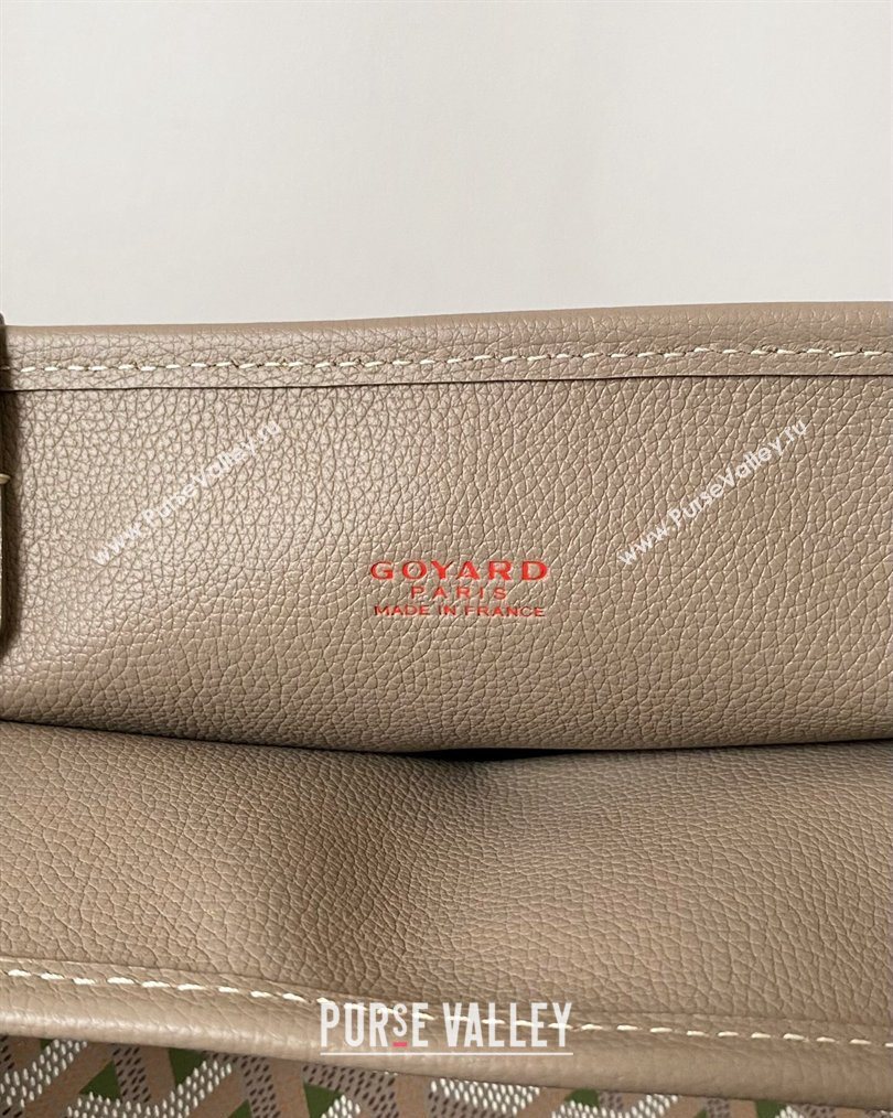 Goyard Anjou Mini Tote Bag Grey/Green 2026 2003 (BI-260122035)