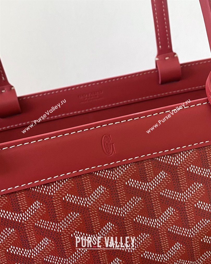 Goyard Bellechasse Biaude Tote PM Bag Red 2026 00322 (BI-260122020)