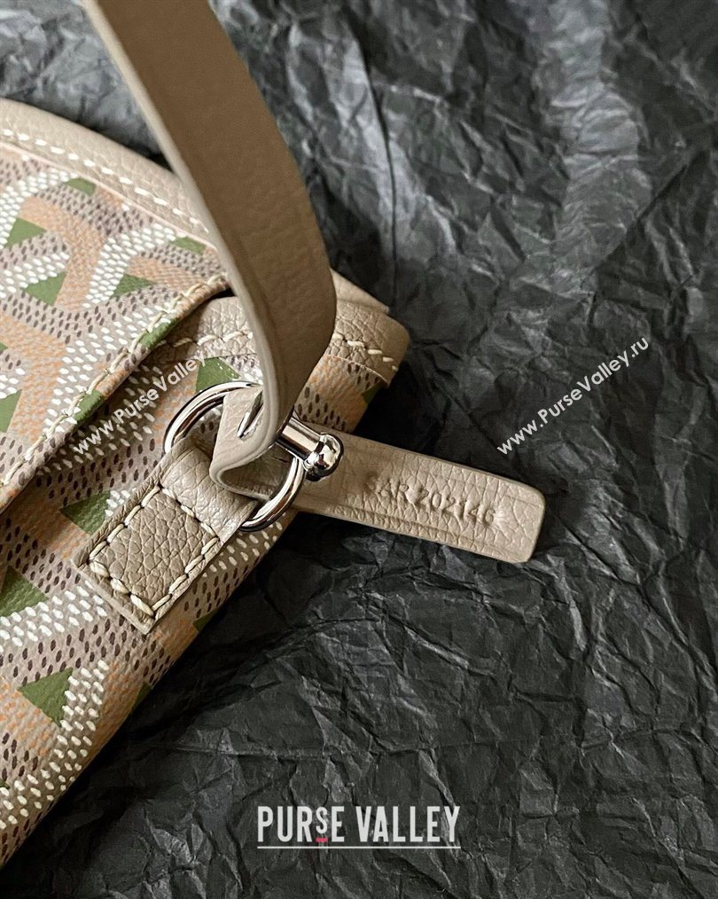 Goyard Anjou Mini Tote Bag Grey/Green 2026 2003 (BI-260122035)