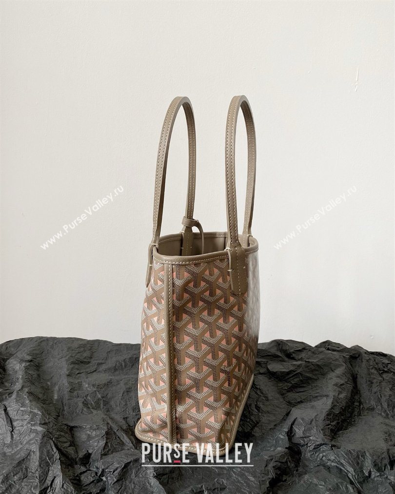 Goyard Anjou Mini Tote Bag Grey/Pink 2026 2003 (BI-260122036)