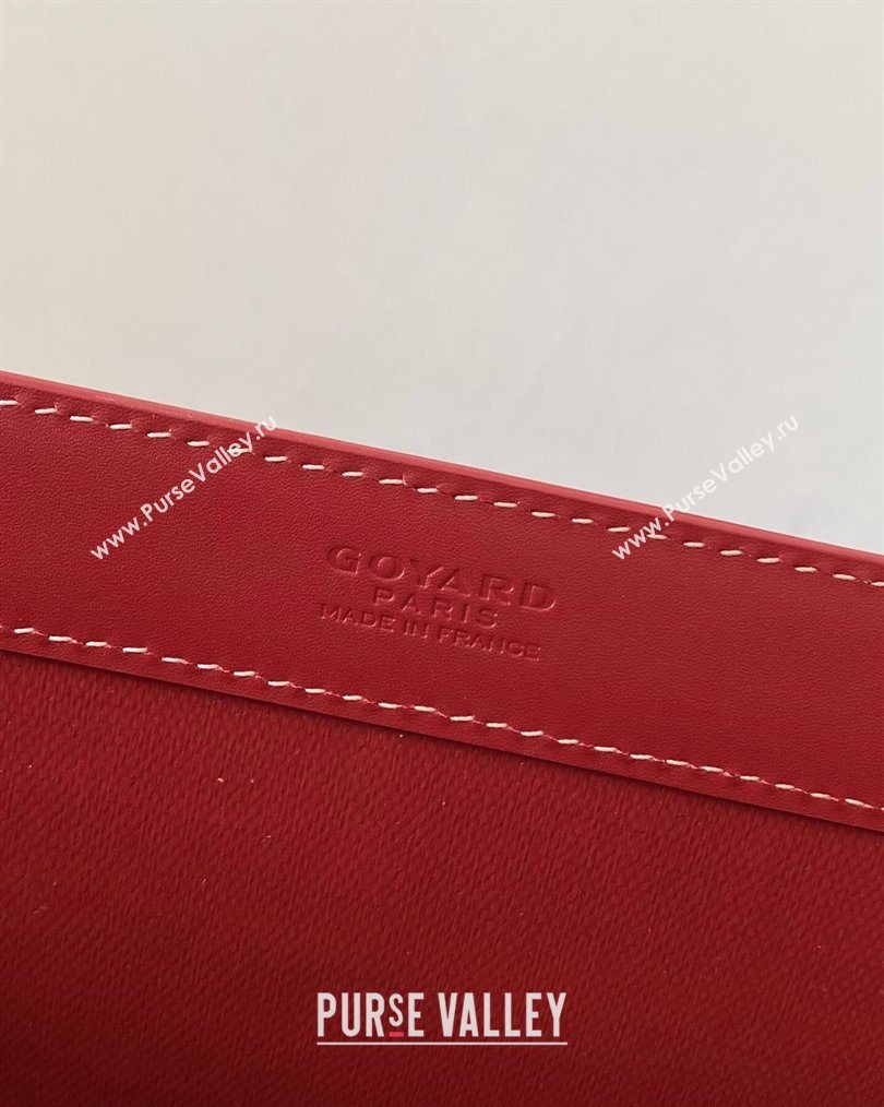 Goyard Bellechasse Biaude Tote PM Bag Red 2026 00322 (BI-260122020)