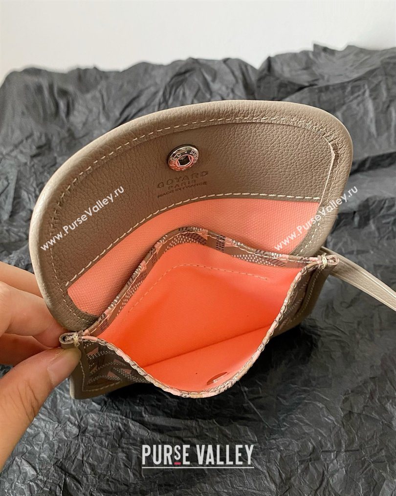 Goyard Anjou Mini Tote Bag Grey/Pink 2026 2003 (BI-260122036)