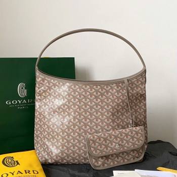 Goyard Boheme Hobo Bag Grey/Pink 2026 GY8120 (BI-260122037)