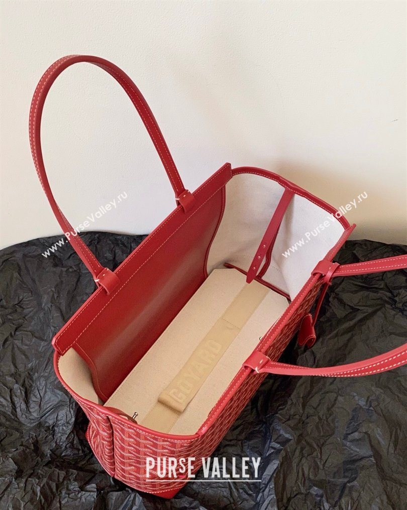 Goyard Bellechasse Biaude Tote PM Bag Red 2026 00322 (BI-260122020)