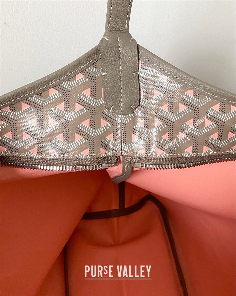 Goyard Boheme Hobo Bag Grey/Pink 2026 GY8120 (BI-260122037)