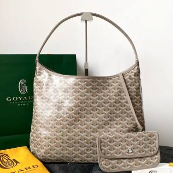Goyard Boheme Hobo Bag Grey/Green 2026 GY8120 (BI-260122038)