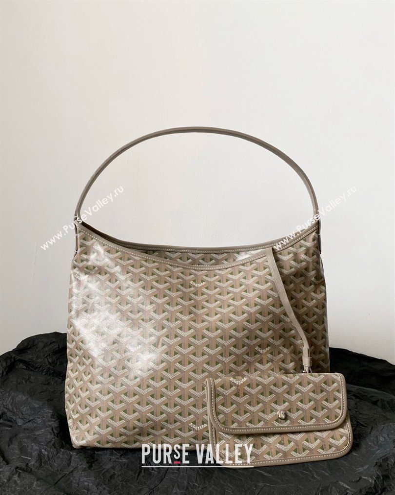 Goyard Boheme Hobo Bag Grey/Green 2026 GY8120 (BI-260122038)