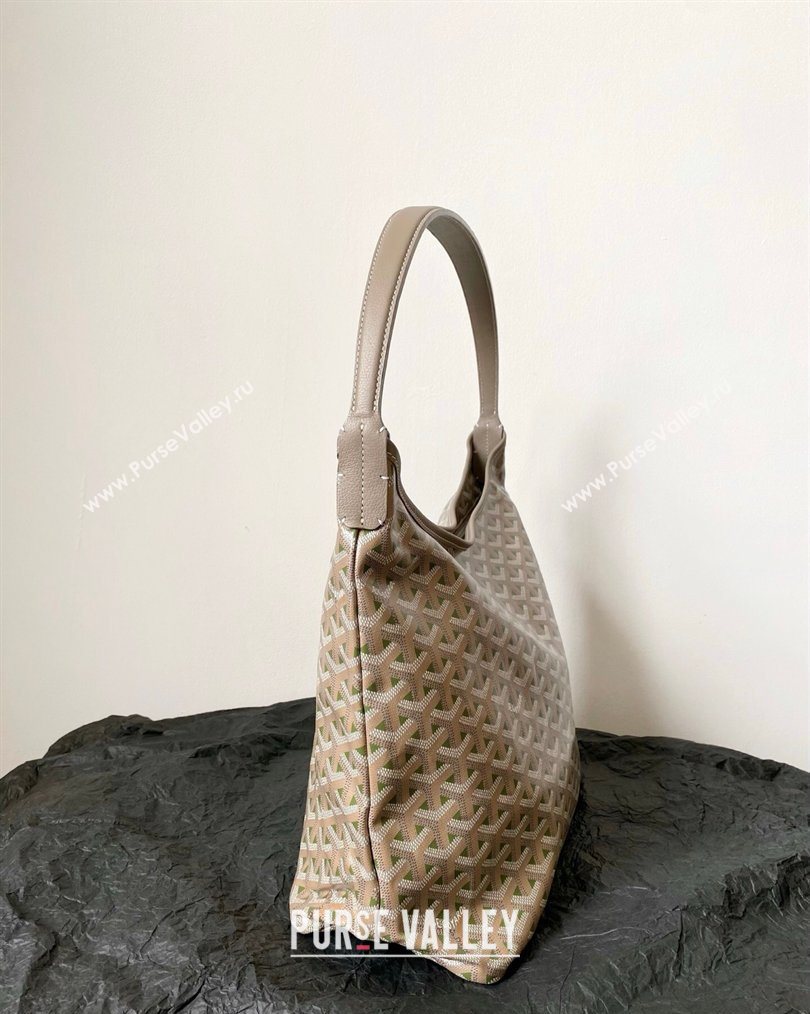 Goyard Boheme Hobo Bag Grey/Green 2026 GY8120 (BI-260122038)