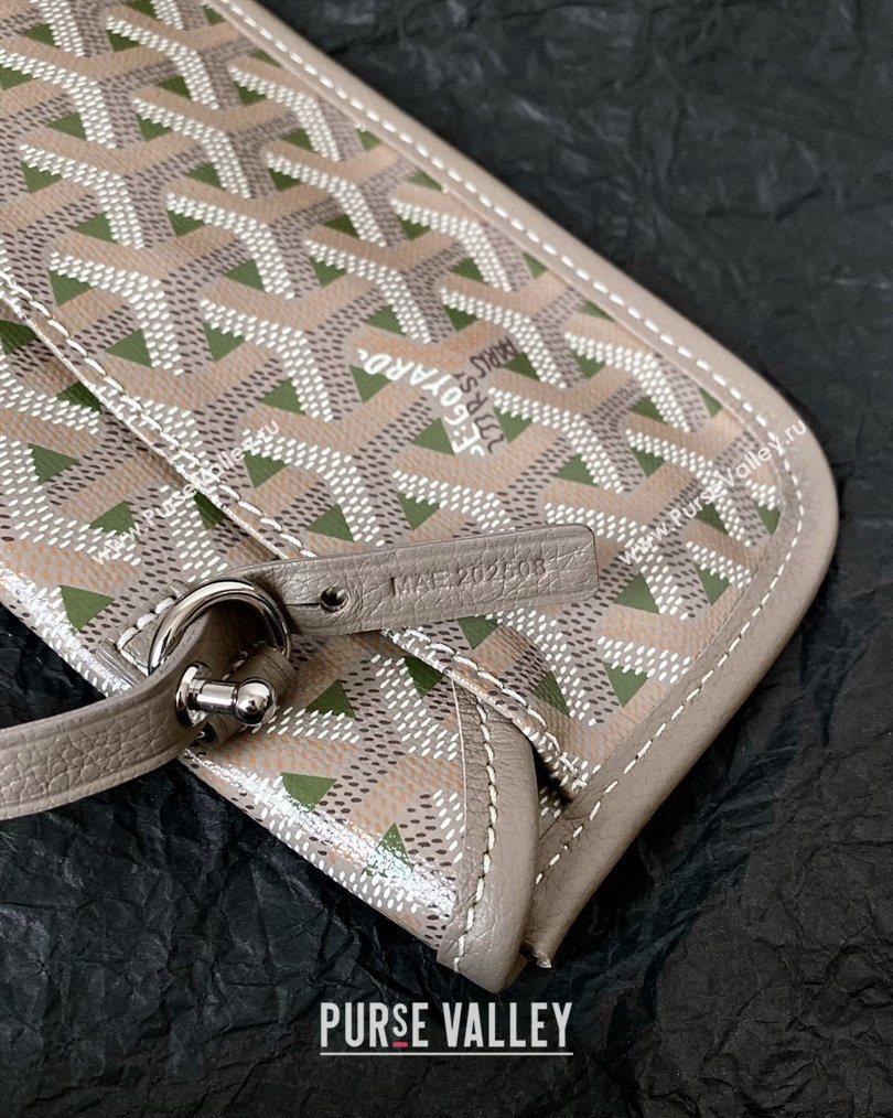 Goyard Boheme Hobo Bag Grey/Green 2026 GY8120 (BI-260122038)