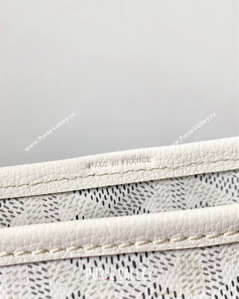 Goyard Boheme Hobo Bag with Red Heart White 2026 (BI-260122042)