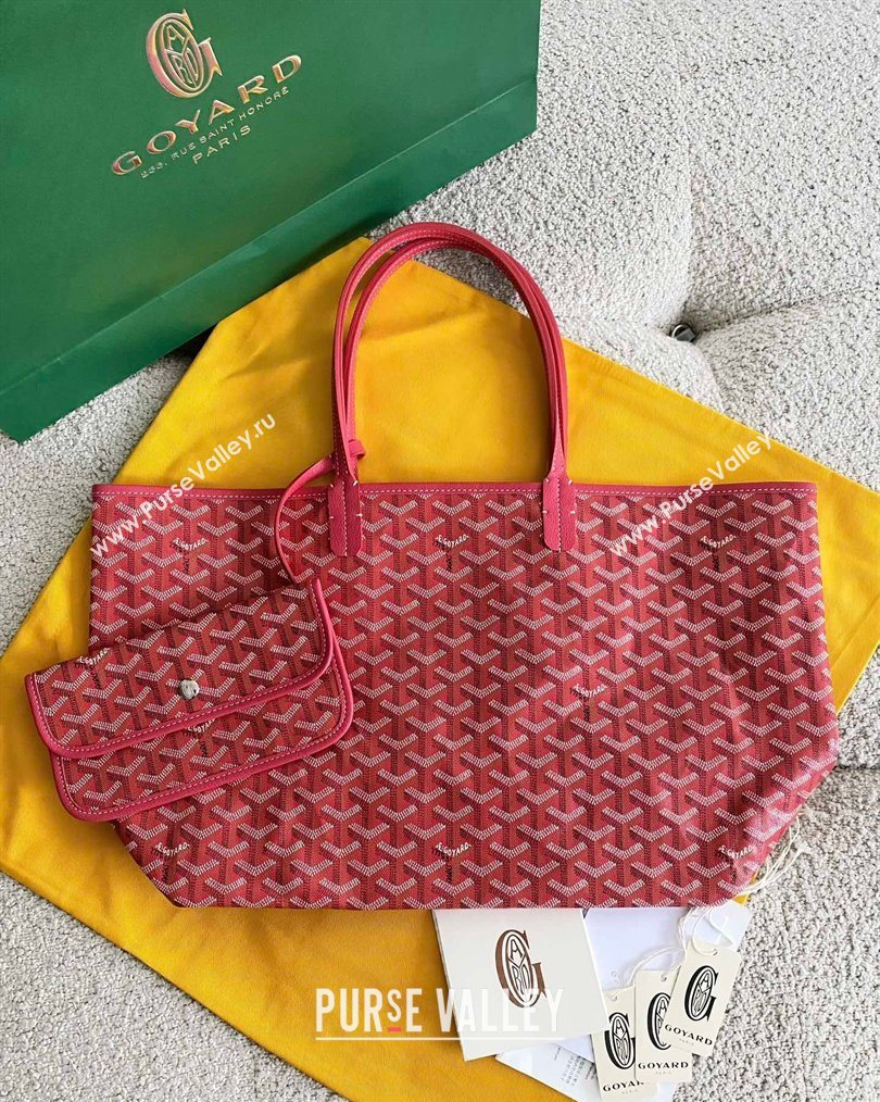 Goyard Reversible Anjou PM Tote Bag Rose 2026 0122 (BI-260122043)