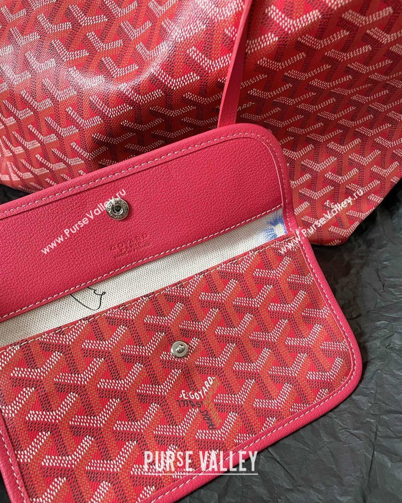 Goyard Reversible Anjou PM Tote Bag Rose 2026 0122 (BI-260122043)