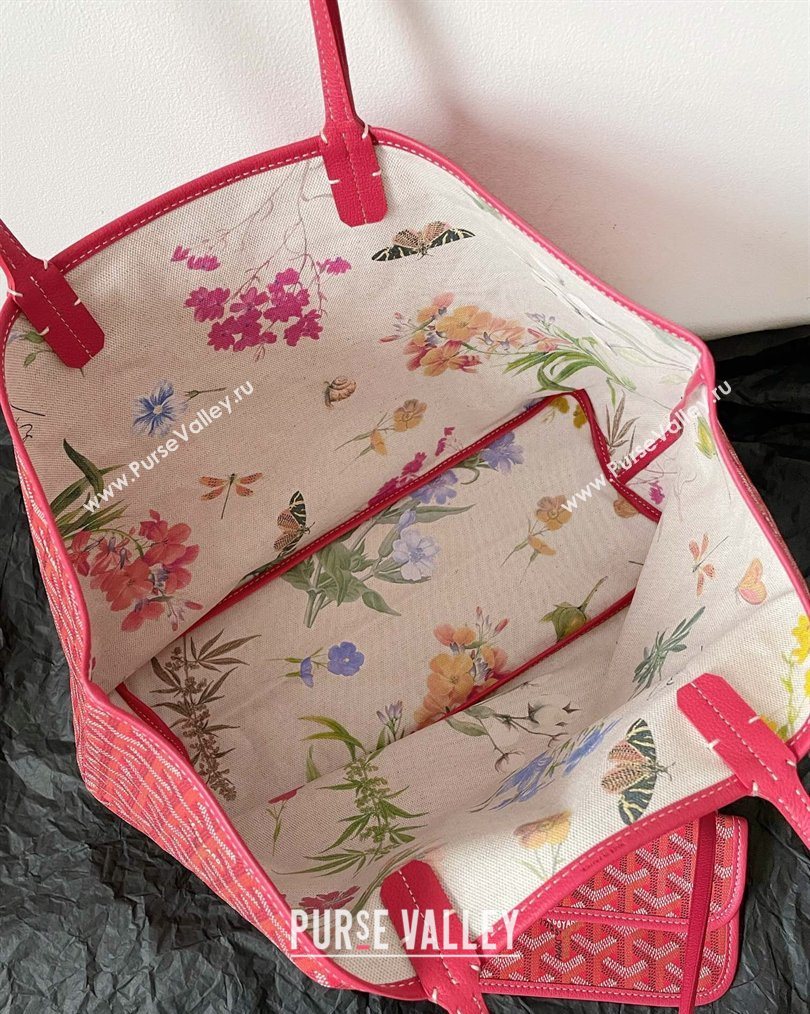 Goyard Reversible Anjou PM Tote Bag Rose 2026 0122 (BI-260122043)