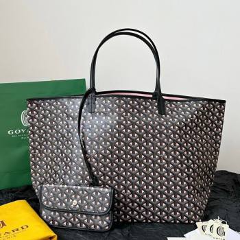 Goyard Saint Louis GM Bag Black/Pink 2026 0122 (BI-260122052)