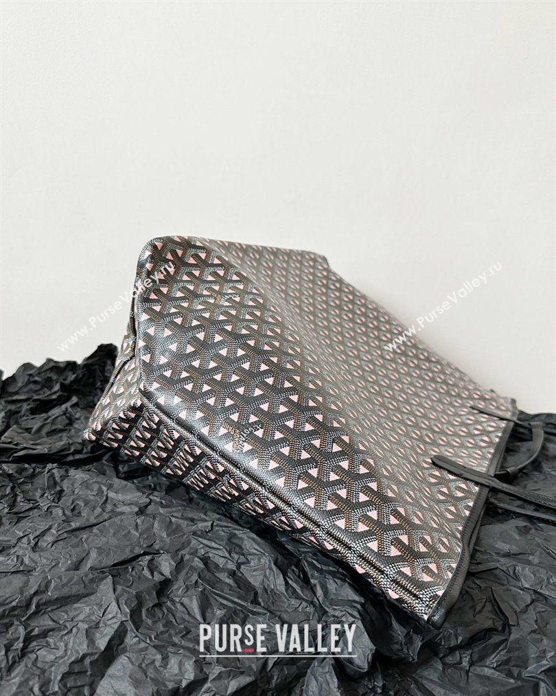 Goyard Saint Louis GM Bag Black/Pink 2026 0122 (BI-260122052)