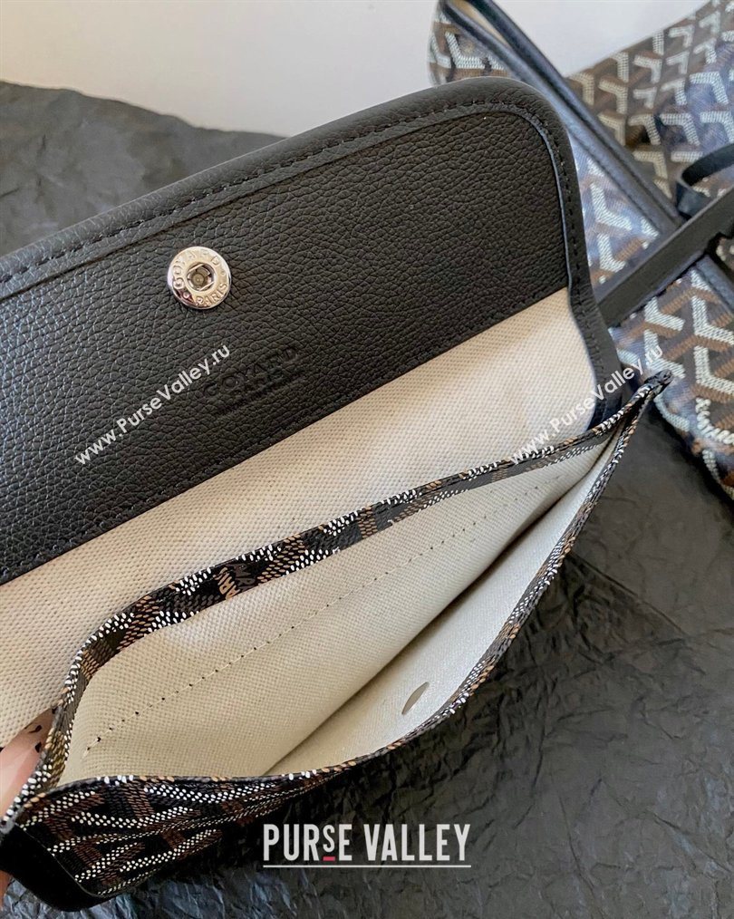 Goyard Saint Louis PM Bag with Bulldog Print Black 2026 (BI-260122056)