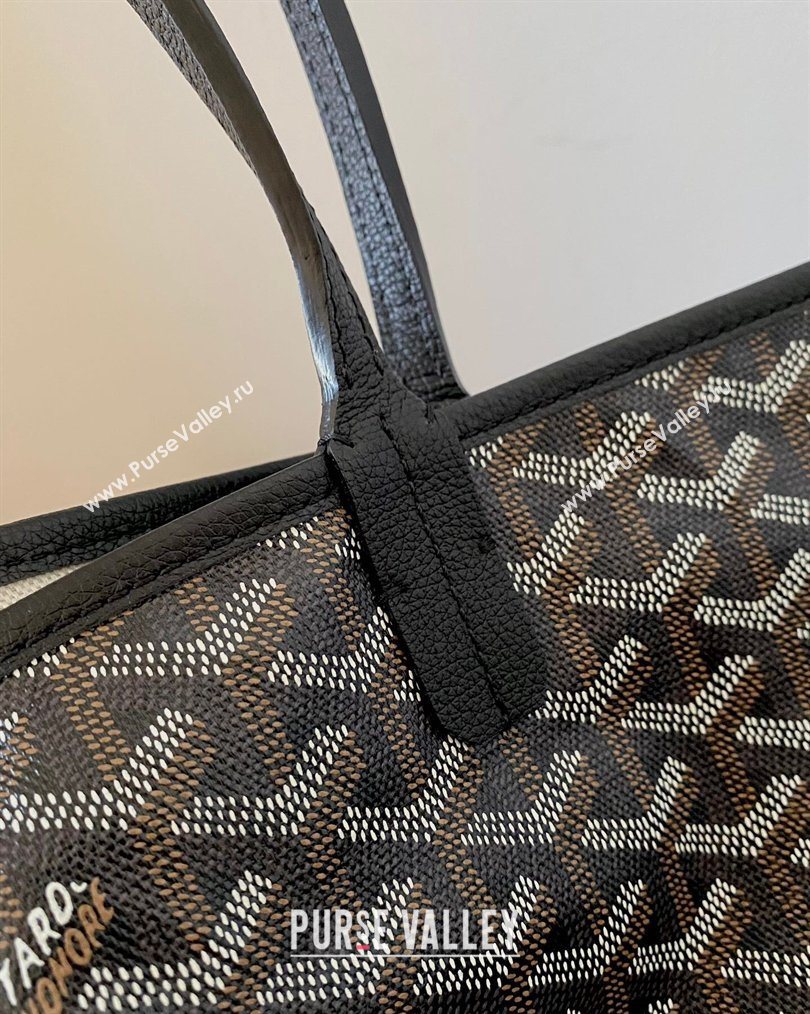 Goyard Saint Louis PM Bag with Bulldog Print Black 2026 (BI-260122056)