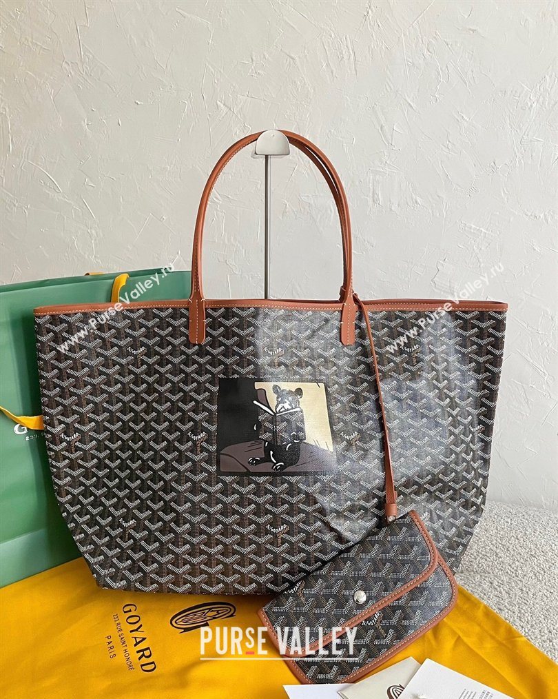 Goyard Saint Louis GM Bag with Bulldog Print Brown 2026 (BI-260122057)