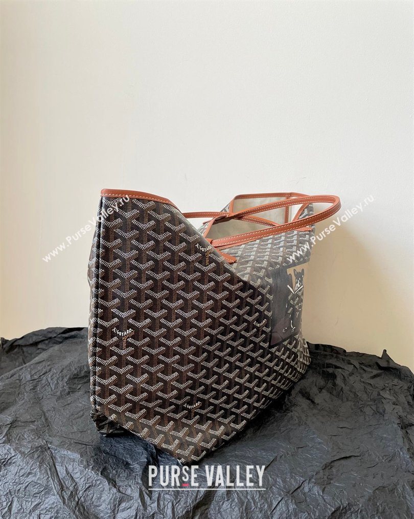 Goyard Saint Louis GM Bag with Bulldog Print Brown 2026 (BI-260122057)