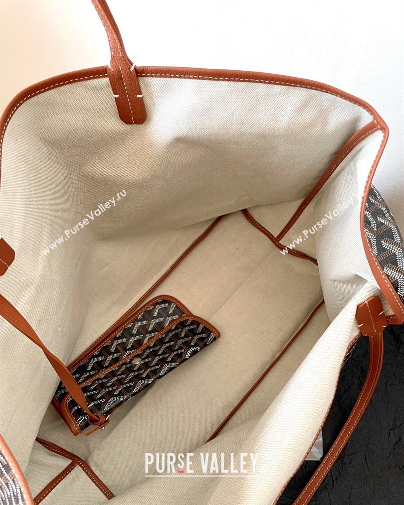 Goyard Saint Louis GM Bag with Bulldog Print Brown 2026 (BI-260122057)