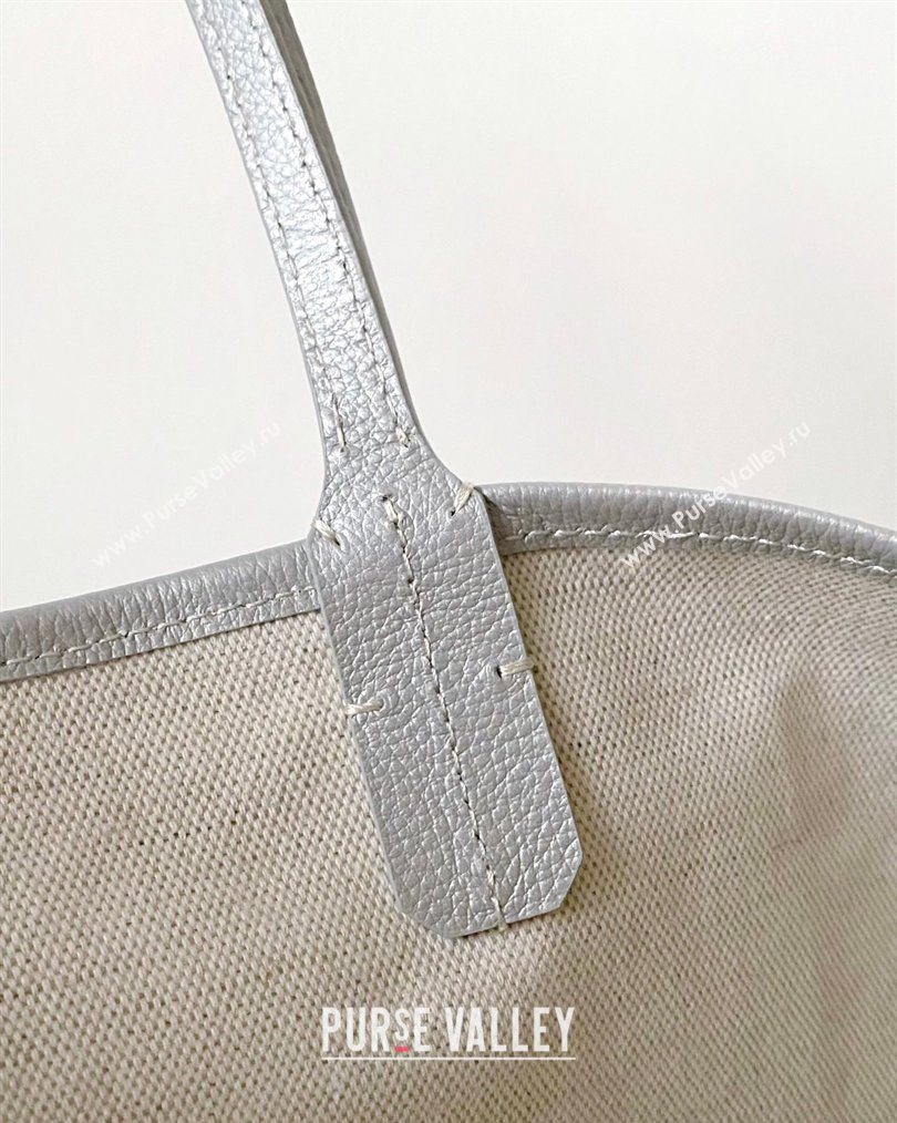 Goyard Saint Louis GM Bag with Dogtooth Print Silver 2026 (BI-260122054)